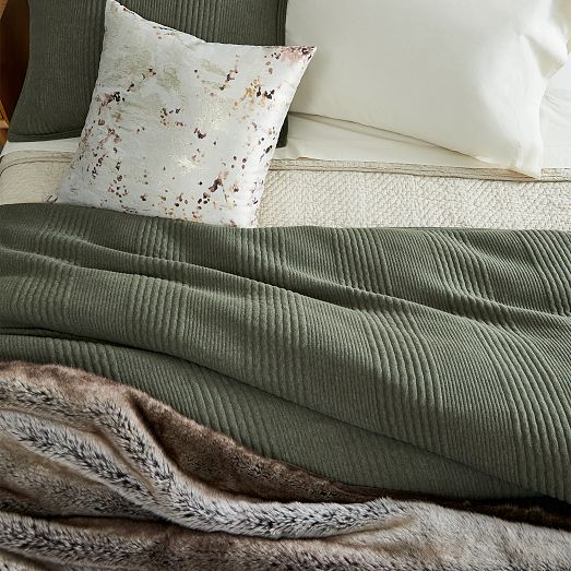 Cotton Cloud Jersey Duvet Cover & Shams